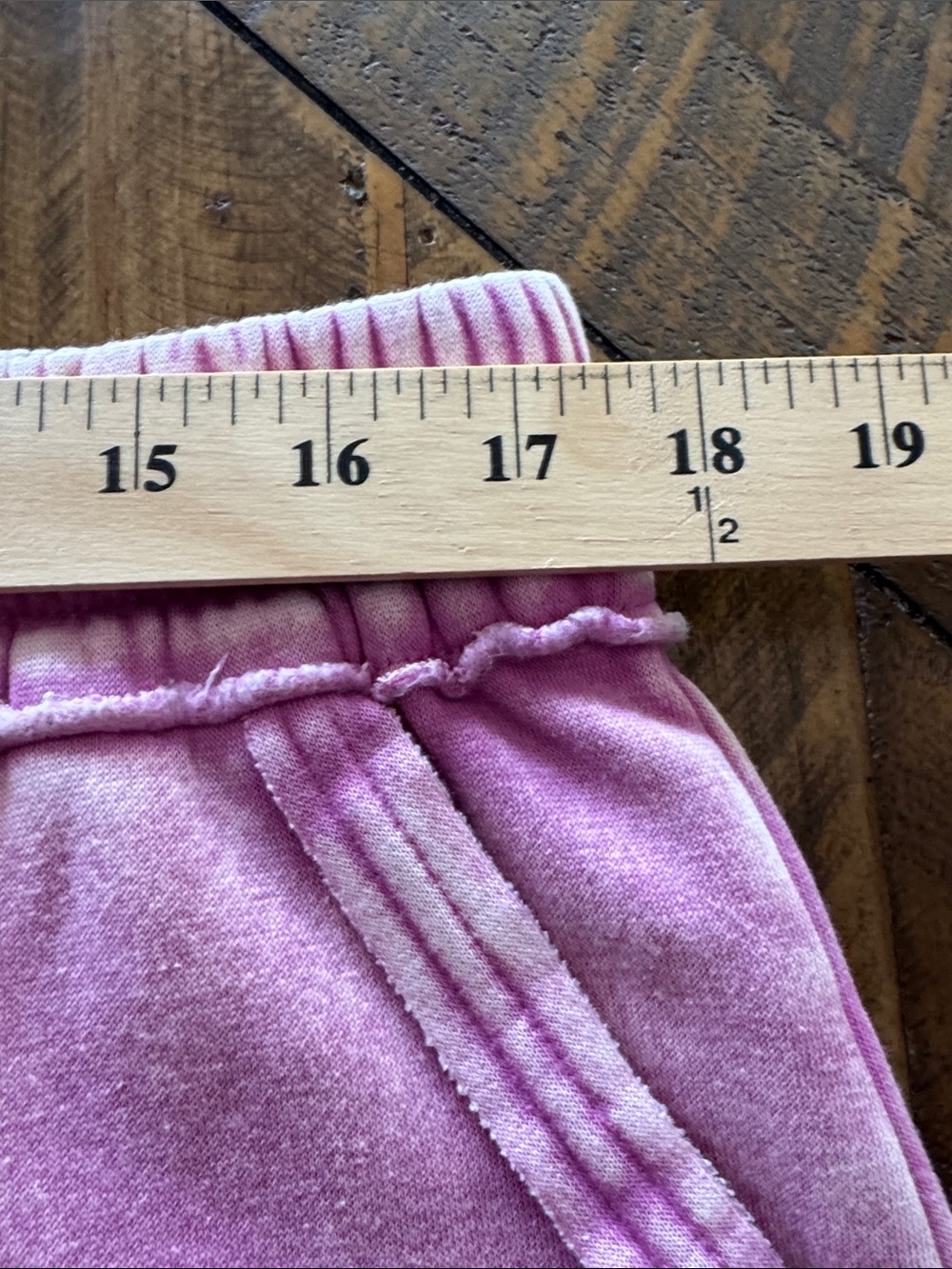 Zenana Violet Pink Wide-Leg Drawstring Sweatpants Size Large - Picture 6 of 8